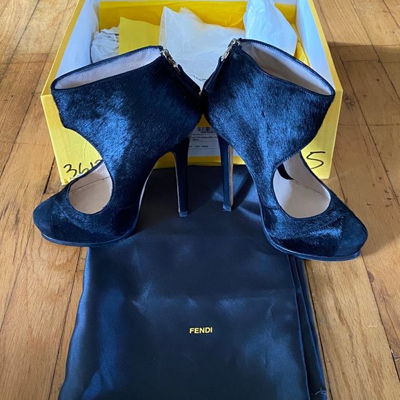 Authentic- Fendi Booties - Picture 1 of 8